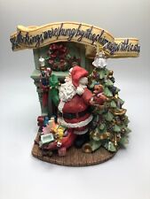 1997 Vintage Dillard's Christmas Tree Santa Statue 