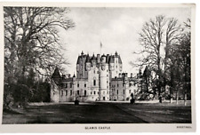 Postcard: Glamis Castle Seat of the Earl of Strathmore, Angus, Scotland RPPC picture
