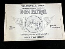1975 GARY PATTERSON DON PATROL, CHICAGO TRIBUNE/NY NEWS ADVERTISER'S PROMO BOOK picture