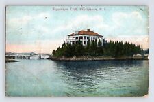 Postcard Rhode Island Providence RI Squantum Club 1908 Posted Divided Back picture
