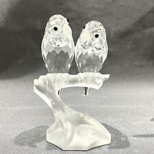 Swarovski Crystal SCS Lovebirds 1987 1st Edition Togetherness Austria Figurine picture