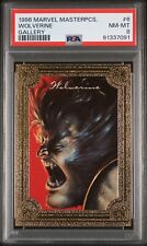 1996 Marvel Masterpieces Wolverine Gallery #6 PSA 8 NM-MT picture