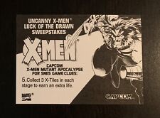 1995 FLEER ULTRA X-MEN CAPCOM #5 WEAPON X WOLVERINE NO NUMBER PROMO CARD picture