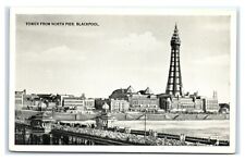Postcard Tower from North Pier, Blackpool T21 picture