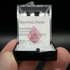 2.66g Bi-color Imperial Topaz Crystal Cleave Perky Box - Brazil  picture