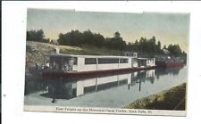 Postcard Post Card Rock Falls Illinois Ill Il Hennepin Canal First Freight picture