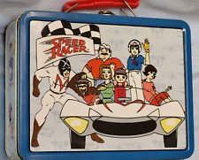 Vintage 1998 Speed Racer Tin Lunch Box, The Tin Box Company. picture