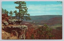 Scenic View On Highway 7 The Arkansas Parkway Chrome Postcard 1156 picture