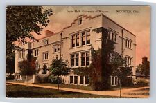 Wooster OH-Ohio, Taylor Hall, University of Wooster, Vintage c1922 Postcard picture