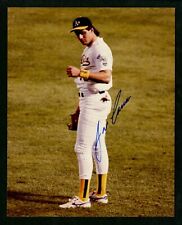 JOSE CANSECO Oakland A's Signed Autographed 7.5 x 9.5 Photo BAS Beckett COA picture