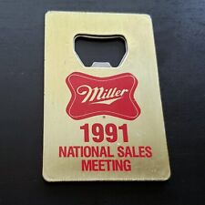 1991 Miller Beer Bottle Opener National Sales Meeting Walt Disney World Dolphin picture