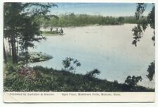Melrose MA Spot Pond Middlesex Fells c1911 Postcard Massachusetts picture