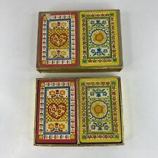 Vintage Congress Sunflower Theme Playing Cards Double Deck picture