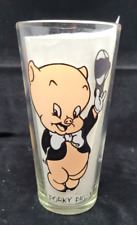 Vintage Looney Tunes Porky Pig 1973 Pepsi Collectors Series Glass Warner Bros picture
