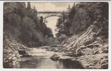 DEWEY’S at QUECHEE GORGE, VERMONT – ALBERTYPE – Posted 1952 Postcard picture