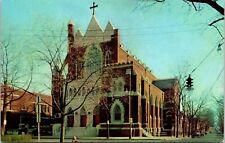 St Marys Roman Catholic Church Street Poughkeepsie New York NY Postcard picture