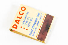 DALCO Petrolium Corp Newark NJ 1930s UNUSED Matchbook Advertising picture