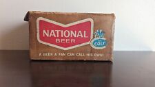 Vtg 1969 National Bohemian Baltimore The Colt Beer Case Box Hinged Flip Top Boh picture