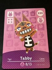 Tabby # 220 Animal Crossing Amiibo Card Series 3 Authentic Never Scanned picture