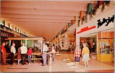 1960s PHOENIX, Arizona Postcard THOMAS MALL Shopping Center Interior View UNUSED picture