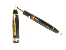 Rare 1950´s MONTBLANC 146 MEISTERSTÜCK Celluloid Fountain Pen FLEXY 14ct OB F-B picture