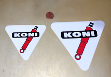 x2 KONI Shocks Sticker / Decal  ORIGINAL old stock picture