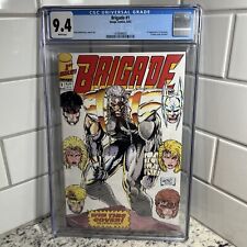 Brigade #1 CGC 9.6 (1992) 1st app. of Genocide Rob Liefield Story Cover Art picture