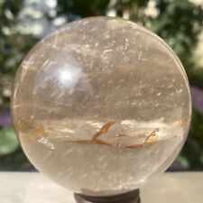 516g Natural Smoky Quartz Sphere Crystal Ball Quartz Gift Healing Reiki picture