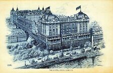 LONDON - The Hotel Cecil Postcard - England picture