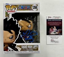 Colleen Clinkenbeard Signed Snake-Man Luffy Funko Pop #1266 One Piece JSA COA picture