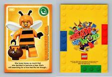 Bumblebee Girl #86 Lego Create The World 2017 Sainsburys Trading Card picture