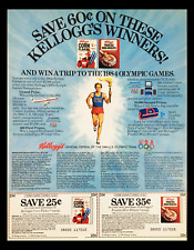 1984 Kellogg's Olympics Official Cereal Circular Coupon Advertisement picture