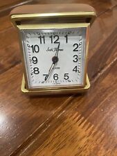 Vintage Seth Thomas Folding Clock And Alarm Made In Taiwan picture