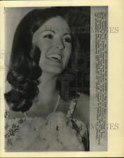 1973 Press Photo Kathy Raskin, The 1974 Maid of Cotton - hcw25574 picture