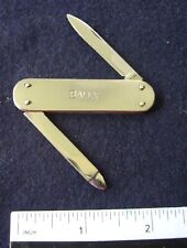 BALLY GENTLEMAN'S SWISS STAINLESS STEEL VINTAGE POCKET KNIFE picture