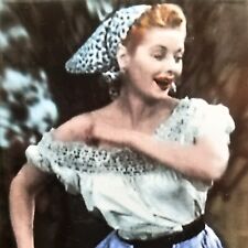 VTG I Love Lucy TV Show Fridge Magnet Stomping Grapes Lucille Ball Ata Boy Retro picture