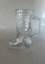 Vintage Western Cowboy Boot Glasses Beer Mugs Barware 6” Tall picture