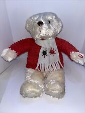 Hallmark JINGLE BEAR Plush Plays Jingle Bells when paw is squeezed Christmas picture