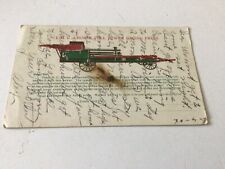I.H. International Harvester Co. 1908 Advertising Post Card 2-Horse Baling Press picture