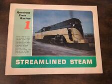 Quadrant Press Review 1: Streamlined Steam, 1973 Paperback picture