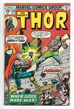 Thor #240 Marvel Comics 1975 Sal Buscema art / Heliopians / 1st Mimir and Seth picture