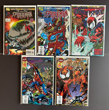 Planet of the Symbiotes 1-5 Spider-Man Carnage Venom Web Complete Set High Grade picture