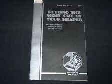 1936 GETTING THE MOST OUT OF YOUR SHARPER MANUAL - BOOK NO. 4535 - J 9161 picture