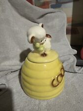 Vintage AMERICAN POTTERY Co. (BISQUE) LITTLE LAMB Cookie Jar  VryGd+-Exc picture