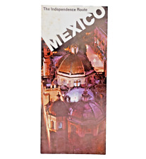 1971 Vintage Mexico Independence Brochure Color Photos Tourist Council TravelA15 picture