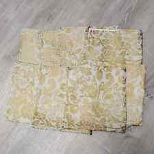 Williams Sonoma Bundle 8 cotton table napkins floral picture