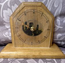 World Trade Center Twin Towers Clock —Handmade PRIOR To 9/11/2001 POIGNANT picture