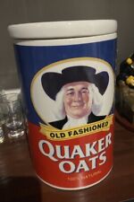 VTG Quaker Oats Ceramic Cookie Jar with Lid 120th Anniversary Limited Edition 9