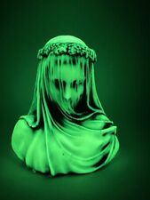 Neil Eyre Designs Halloween horror Ghost Veiled Woman Lady Veil Glow in dark picture