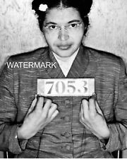 Rosa Parks Mug Shot Arrested Mugshot Civil Rights 8 x 10 Photo Photograph picture